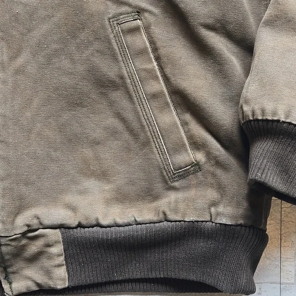 L.L. Bean Vintage Mens Size Large Tall Katahdin Iron Works Bomber Work Jacket LT - Picture 4 of 12